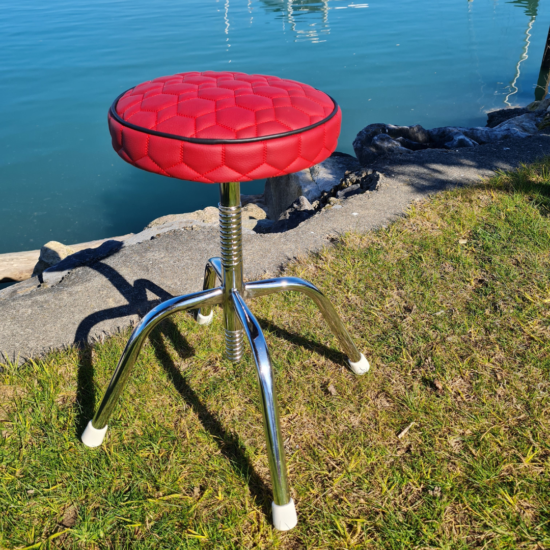 Drummers Chrome Stool - Seat