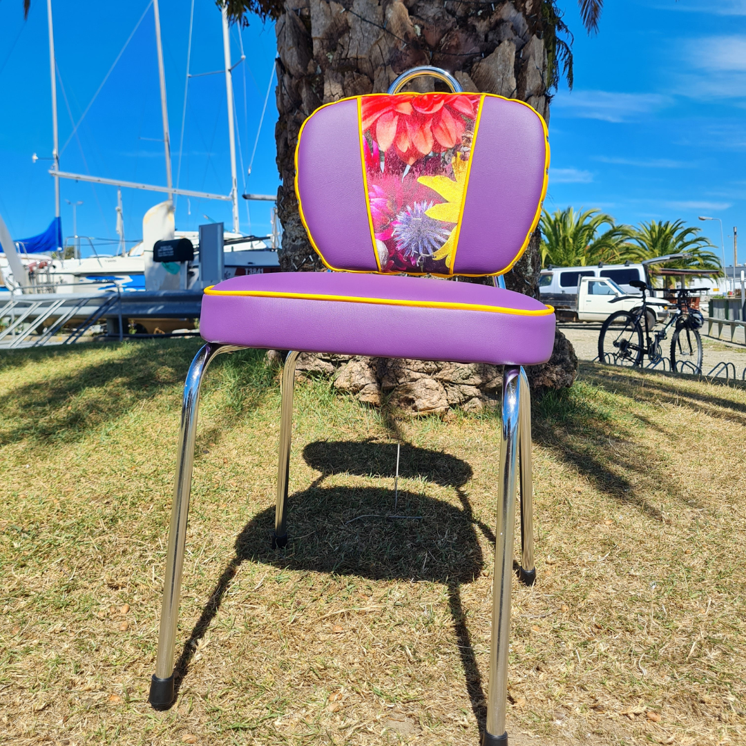 Dahlia Chrome "Single Chair"