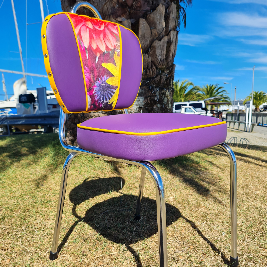 Dahlia Chrome "Single Chair"