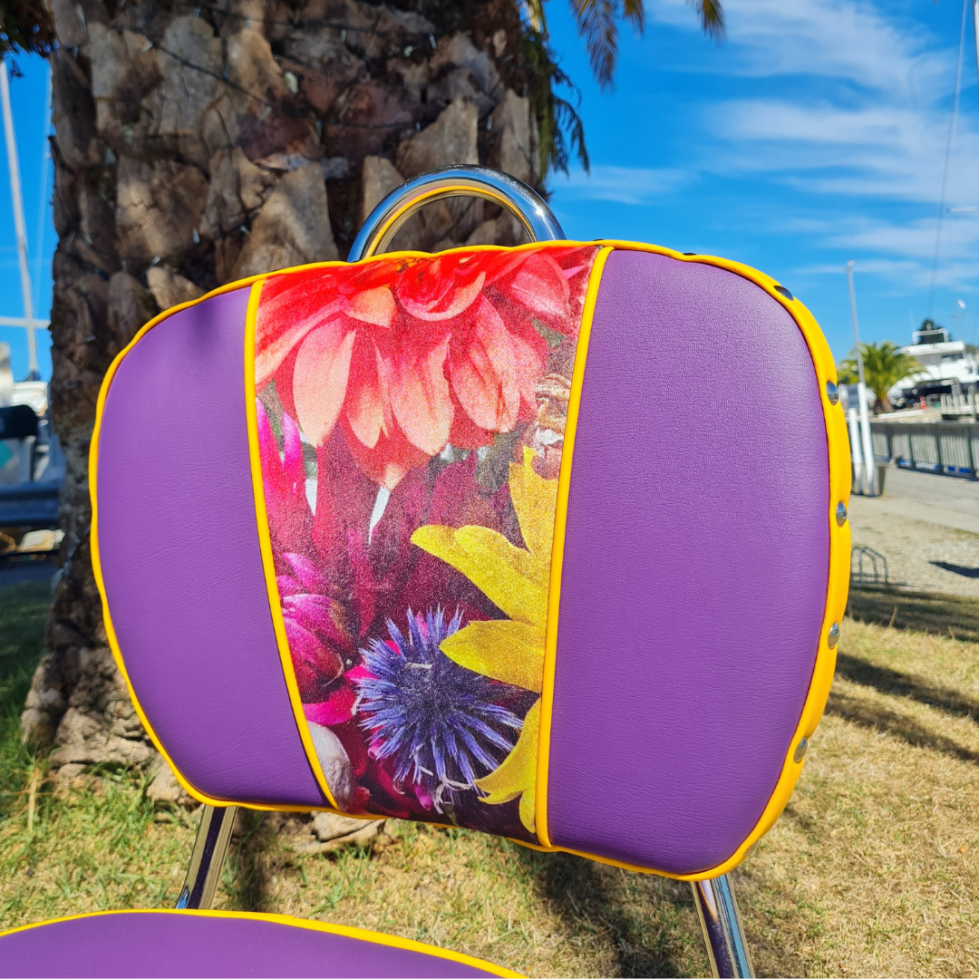 Dahlia Chrome "Single Chair"