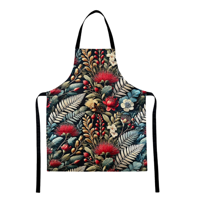 Pohutukawa floral Apron