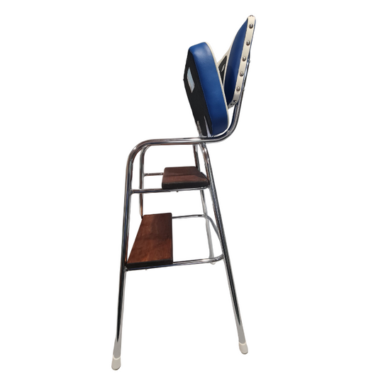 Unique Retro Step Stool - Seat - Caravan - Blue