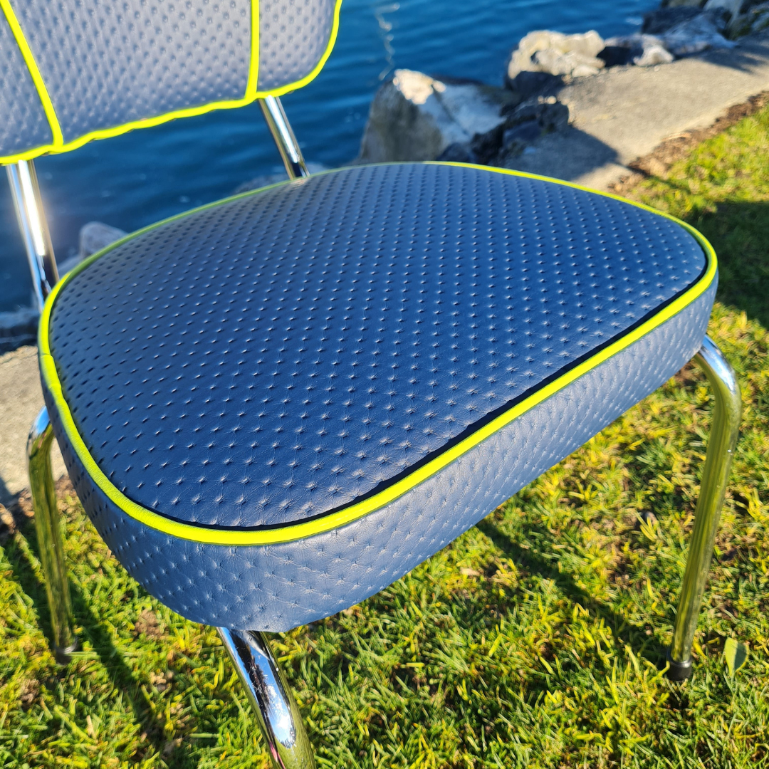 Retro Chrome Chairs "Set of 4"