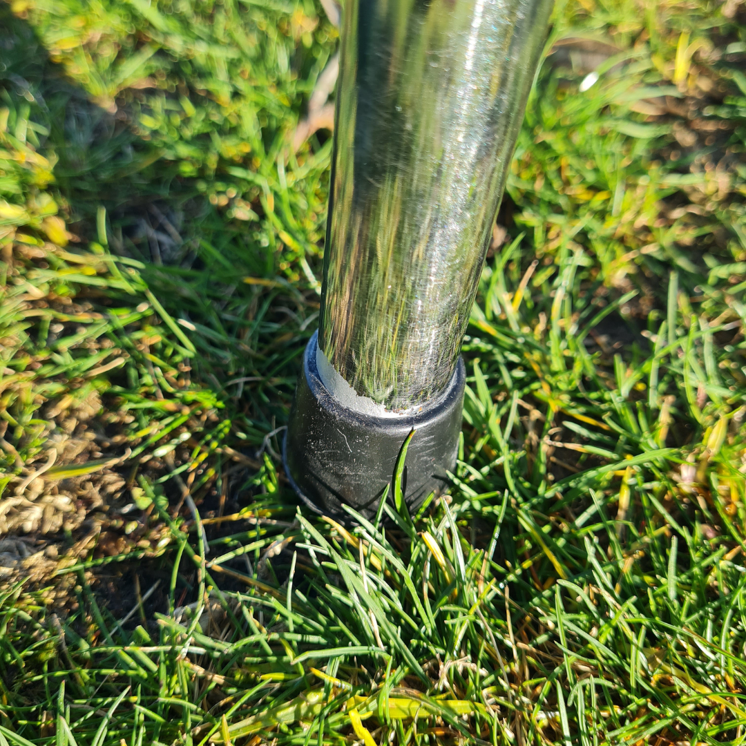 Retro Chrome Step Stool - Seat