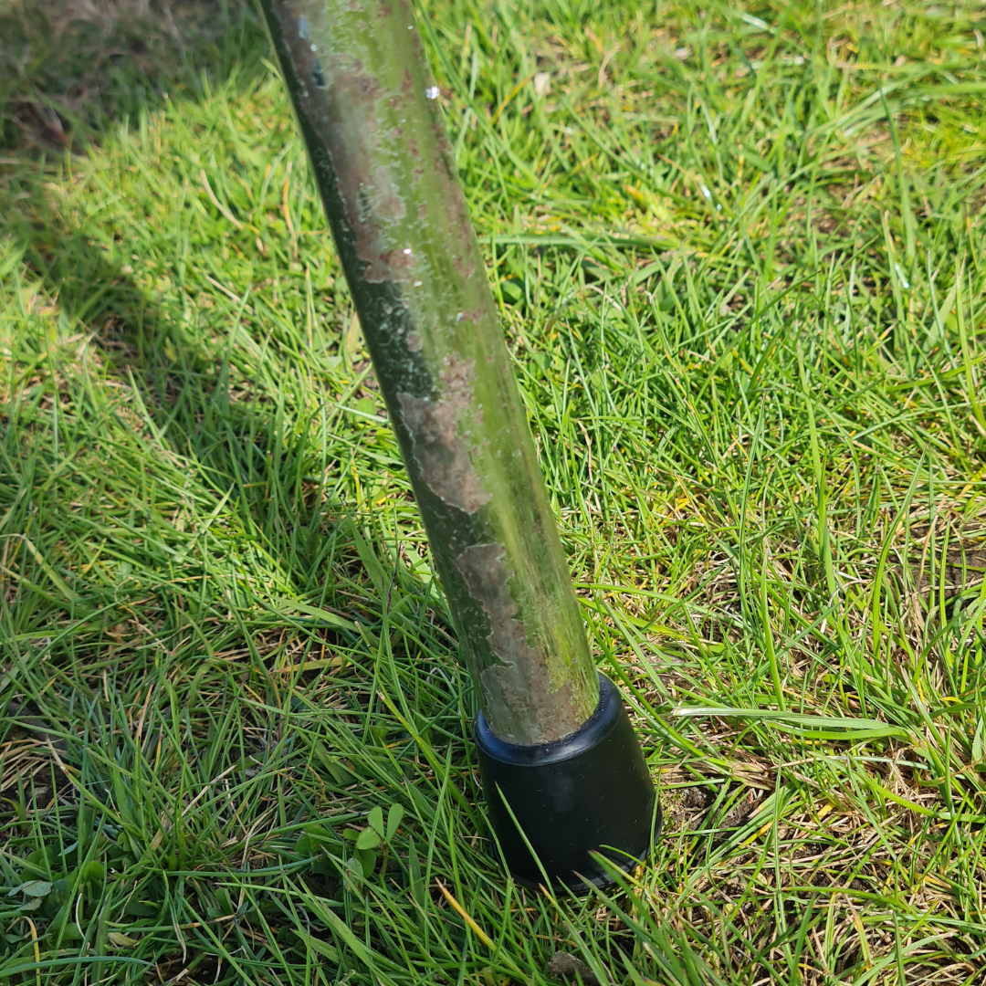 Retro Chrome Step Stool - Seat Purple Glitter