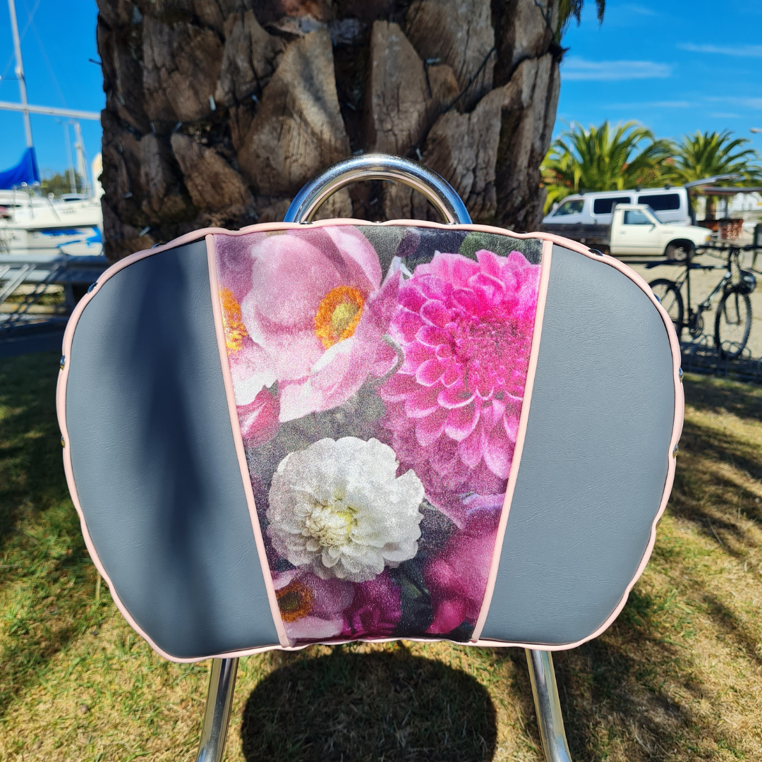 Dahlia Chrome "Chairs PAIR"