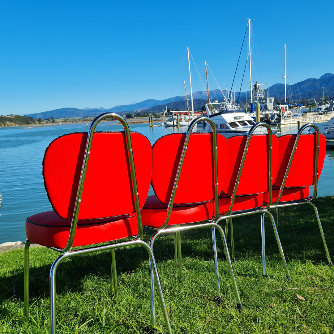 Wahine Retro Kitchen Chair's - Set of 4