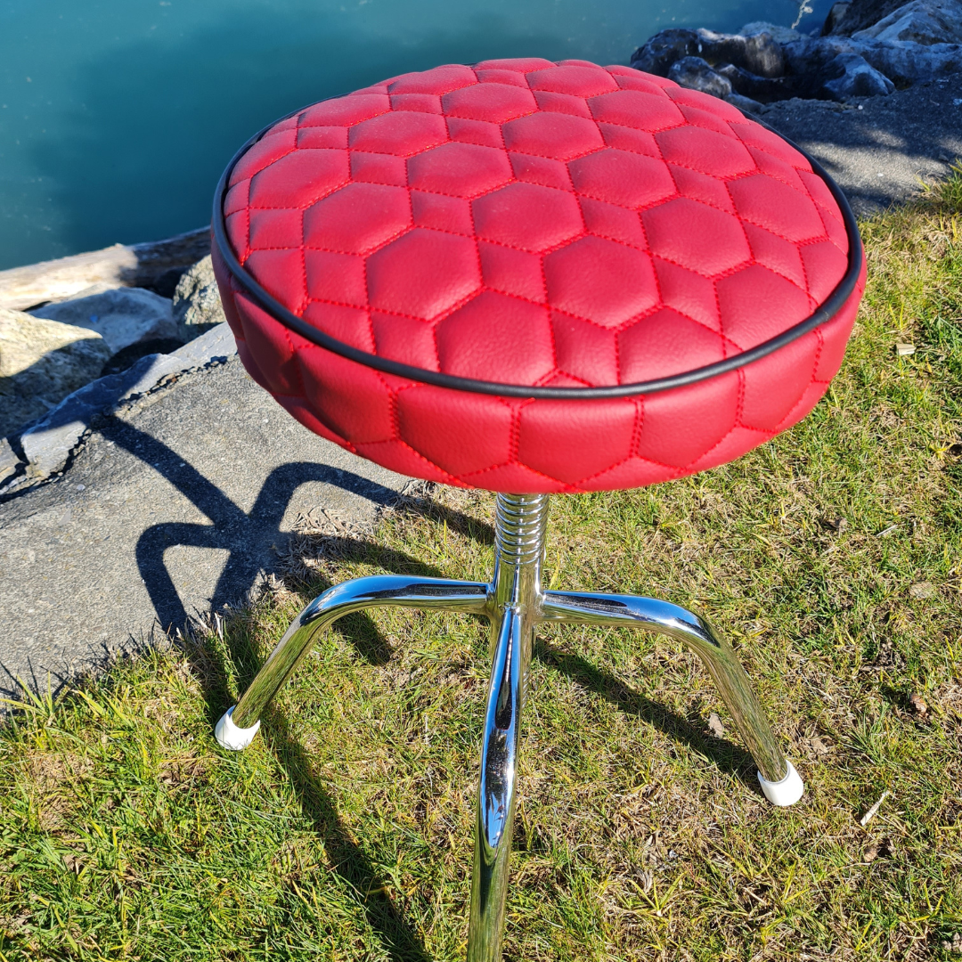 Drummers Chrome Stool - Seat