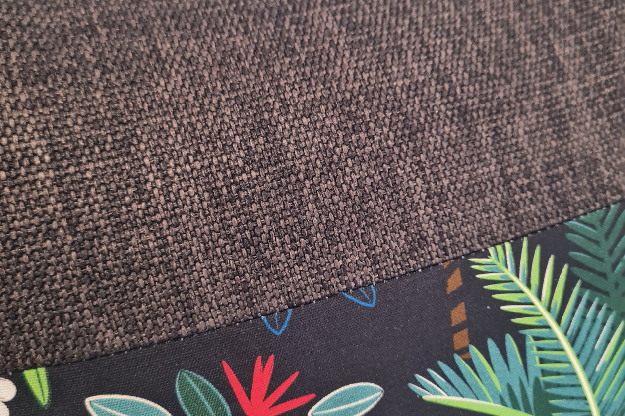 Nikau Fauna Cushion Cover - Slate Border - Set of 3