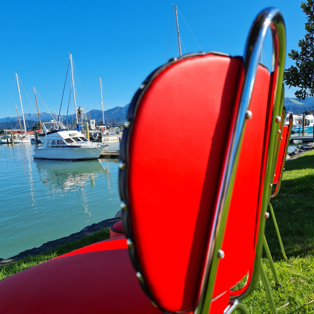 Wahine Retro Kitchen Chair's - Set of 4