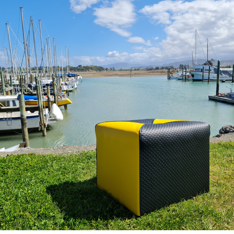 Retro Footstool - Seat