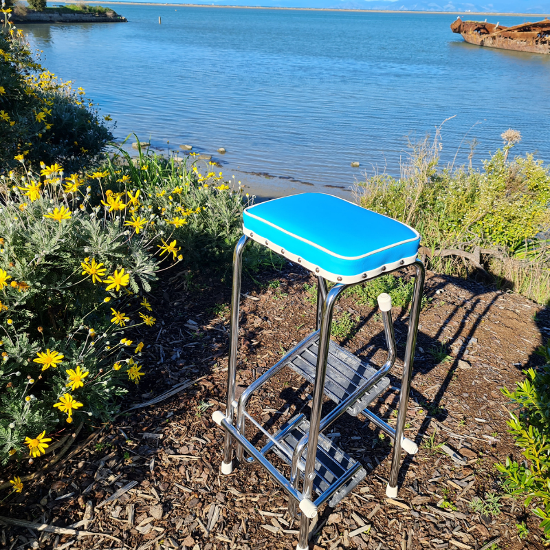 Retro Step Stool - Seat