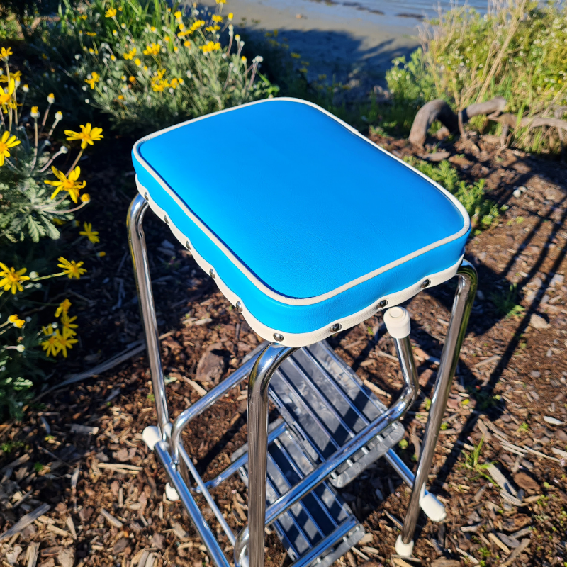 Retro Step Stool - Seat