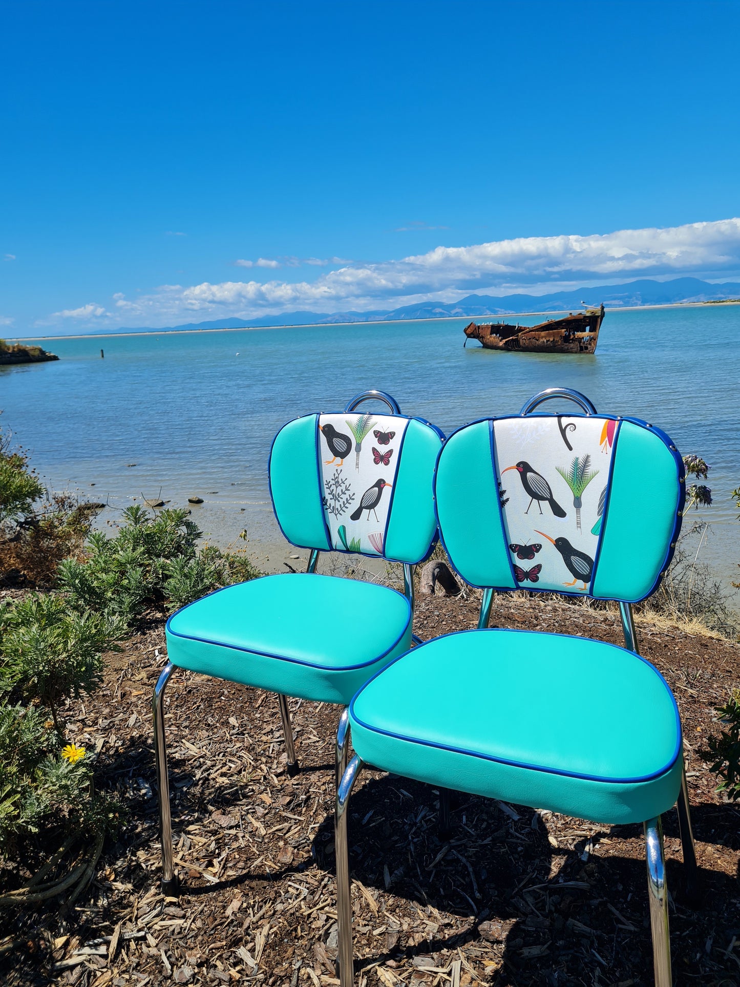 Pair off Retro Kitchen Chair's