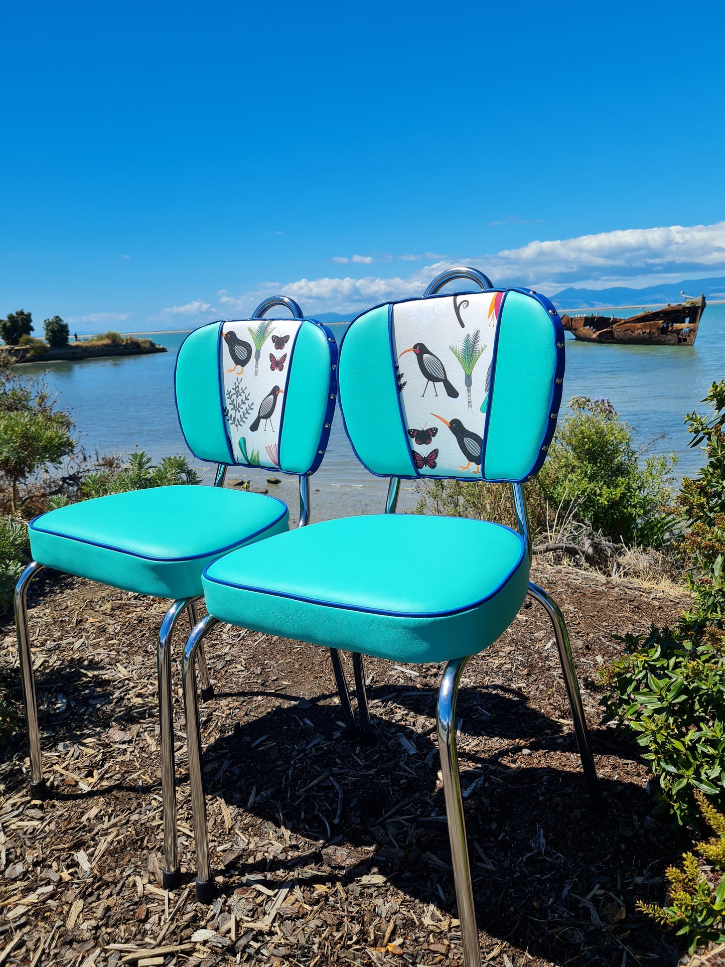 Pair off Retro Kitchen Chair's