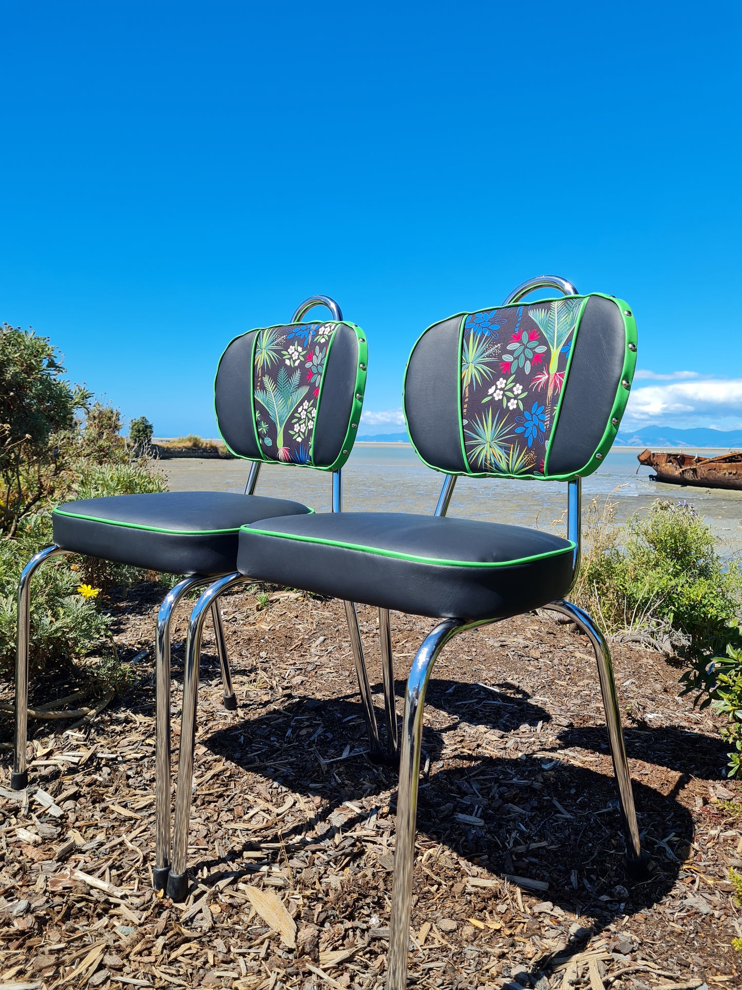 Pair off Retro Kitchen Chair's