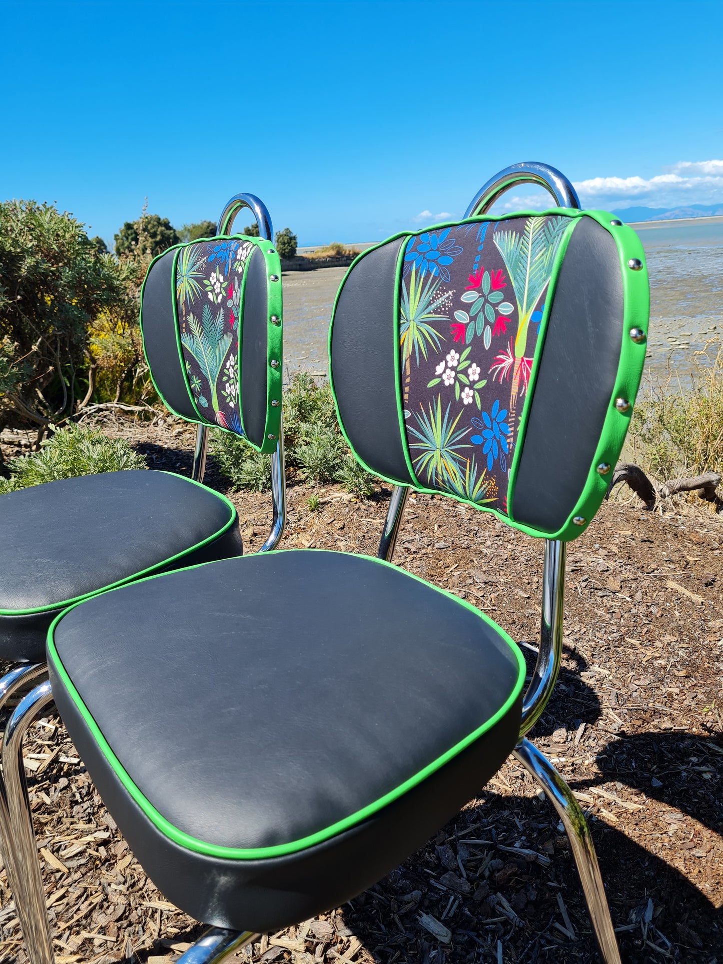 Pair off Retro Kitchen Chair's