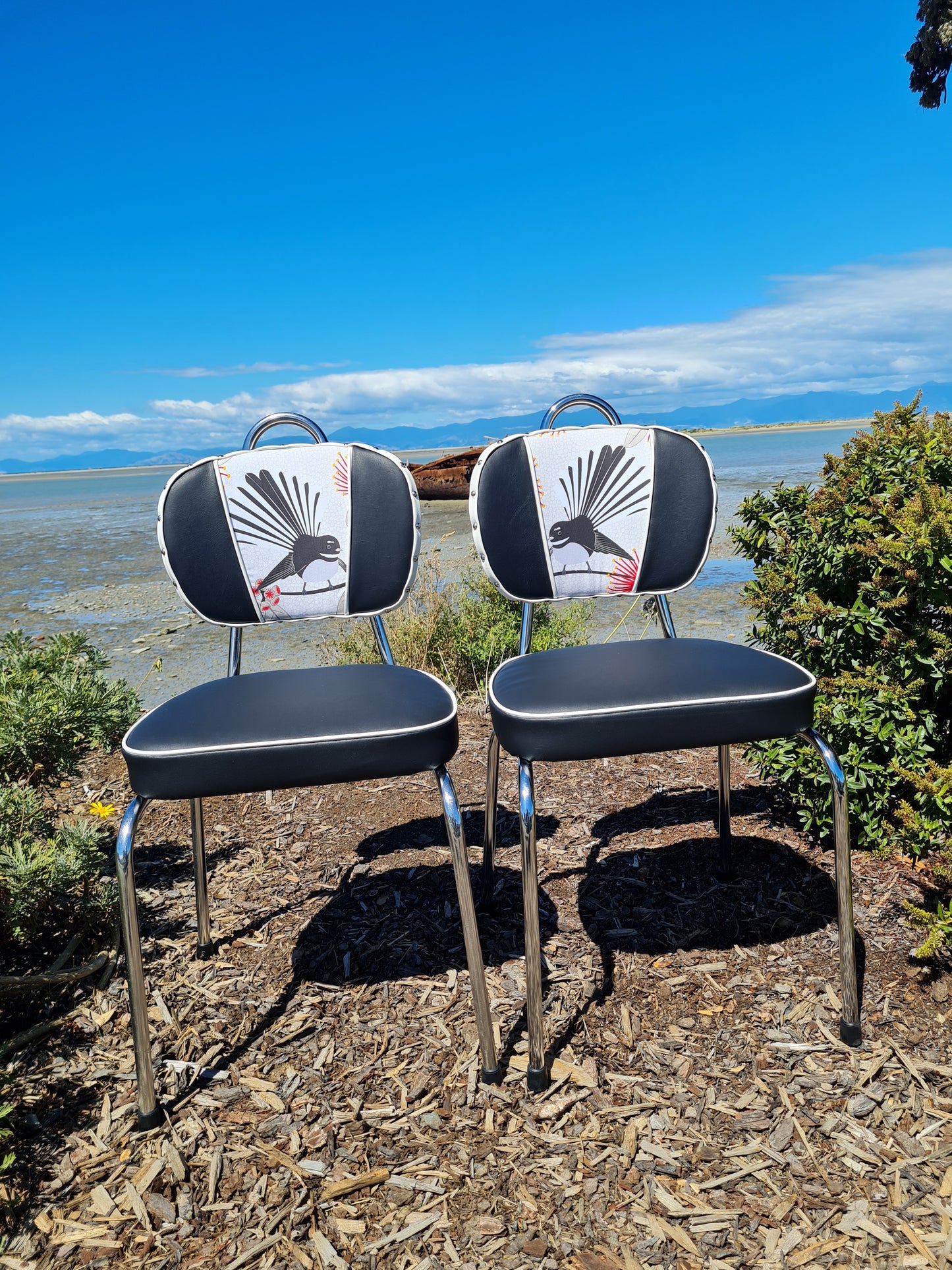 Pair off Retro Kitchen Chair's