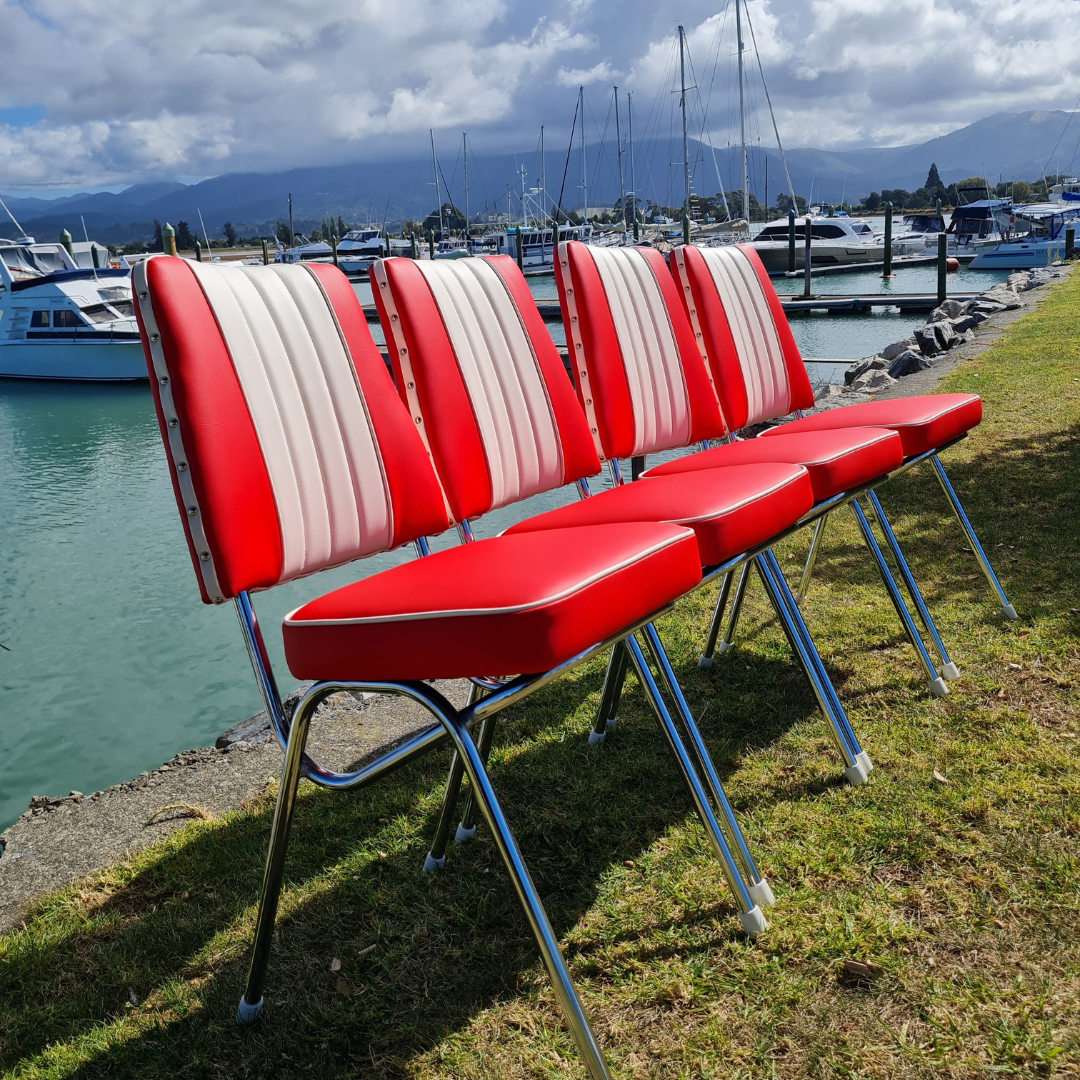 Retro Kitchen Chair's set off 4