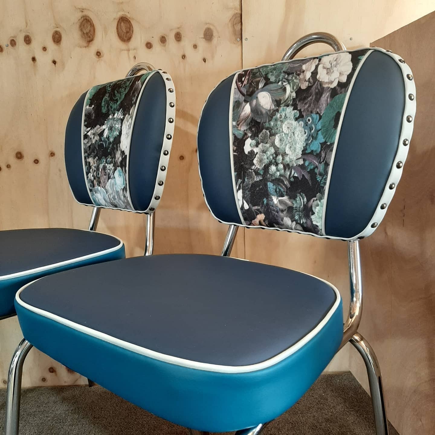 Pair off Retro Kitchen Chair's