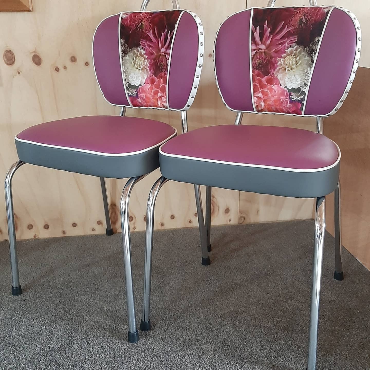 Pair off Retro Kitchen Chair's