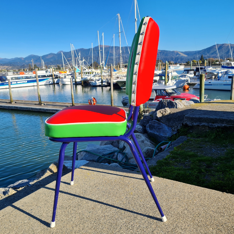 Bedroom / Office Chair / Italian Kiwi inspirsed colours