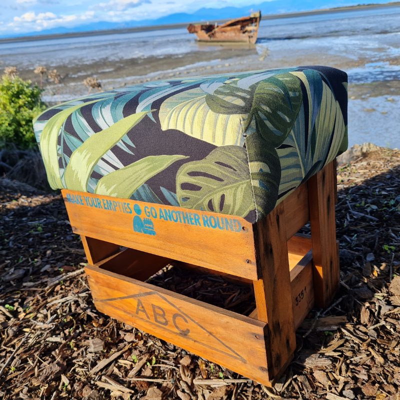 Footstool / Seat ABC Beercrate Base