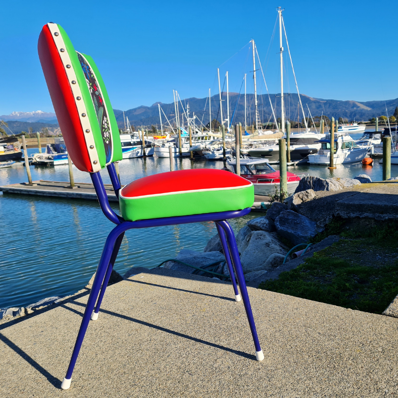 Bedroom / Office Chair / Italian Kiwi inspirsed colours