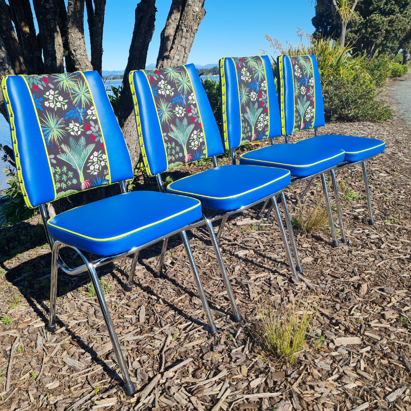 Retro Kitchen Chair's - High backed