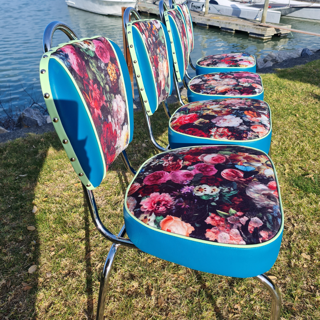 Retro Kitchen Chair's - Set of 4