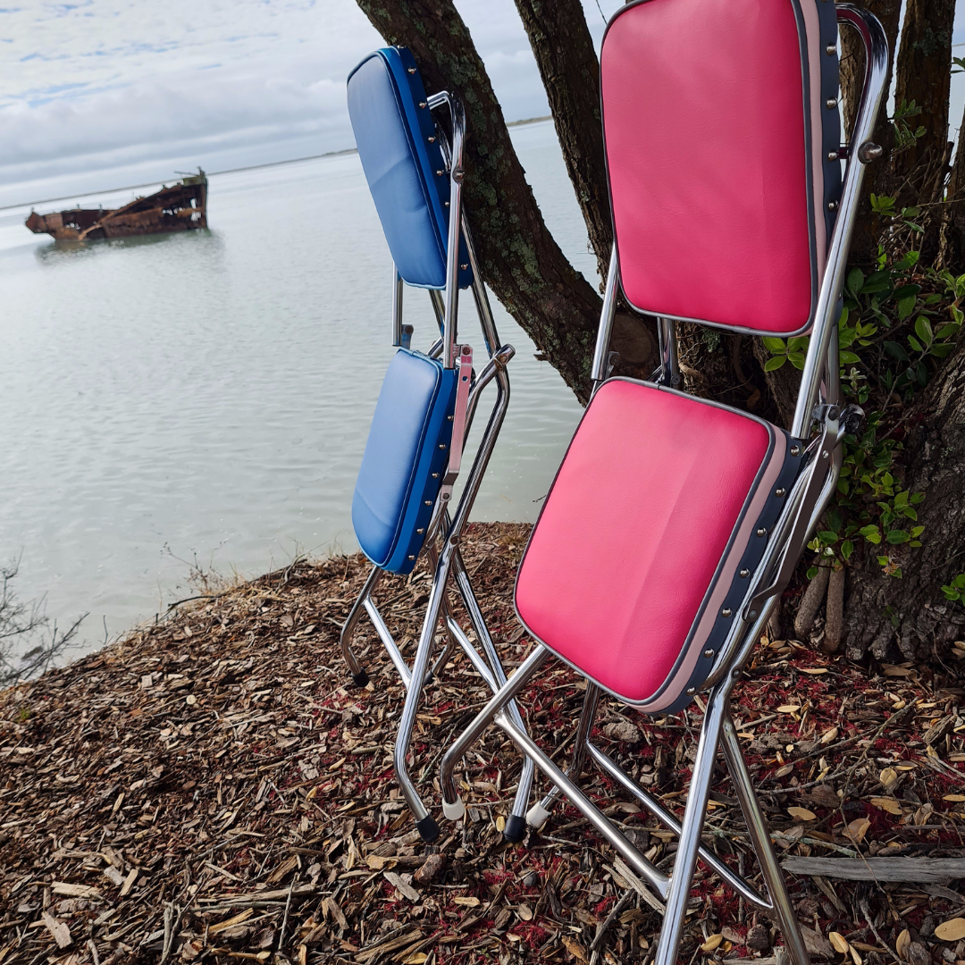 Retro Chrome High Chair - Kids seat