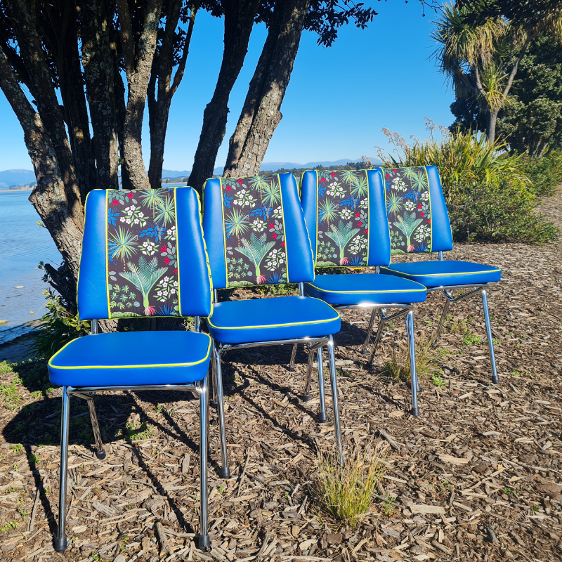 Retro Kitchen Chair's - High backed