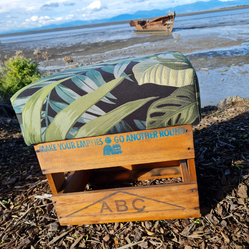 Footstool / Seat ABC Beercrate Base