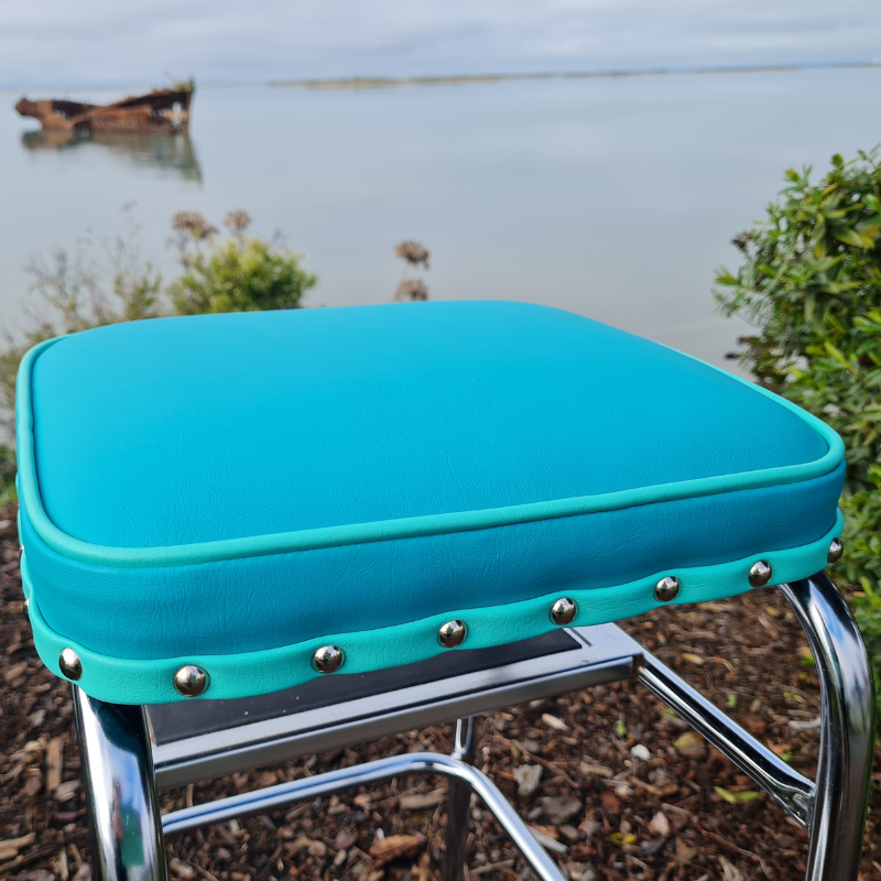 Retro Chrome Step Stool