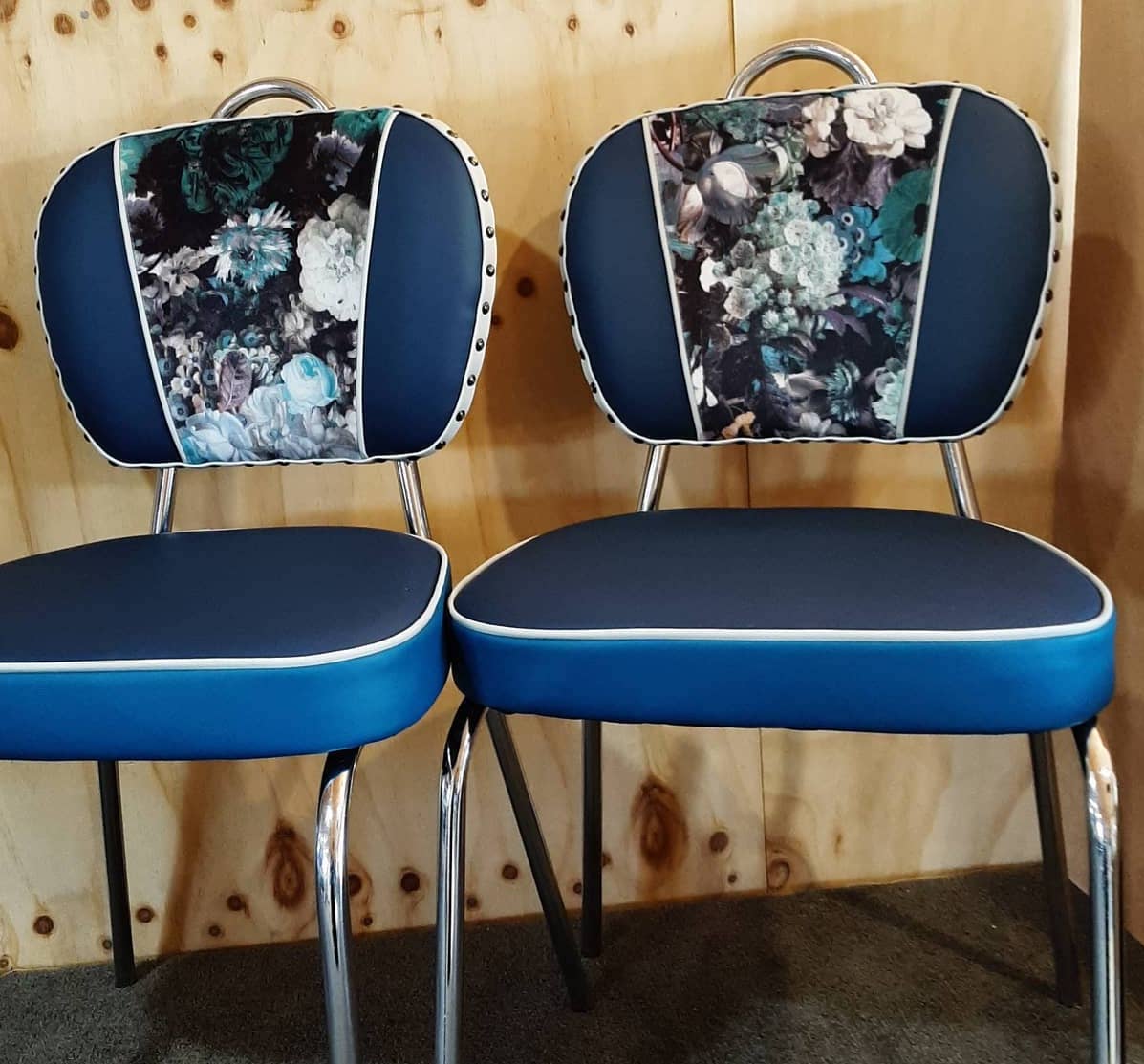 Pair off Retro Kitchen Chair's