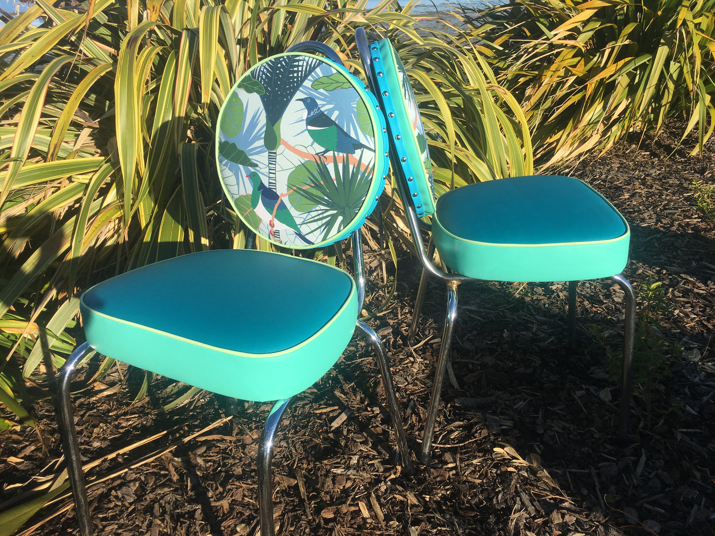 Kereru & Tui Set off 4 Kitchen Chairs