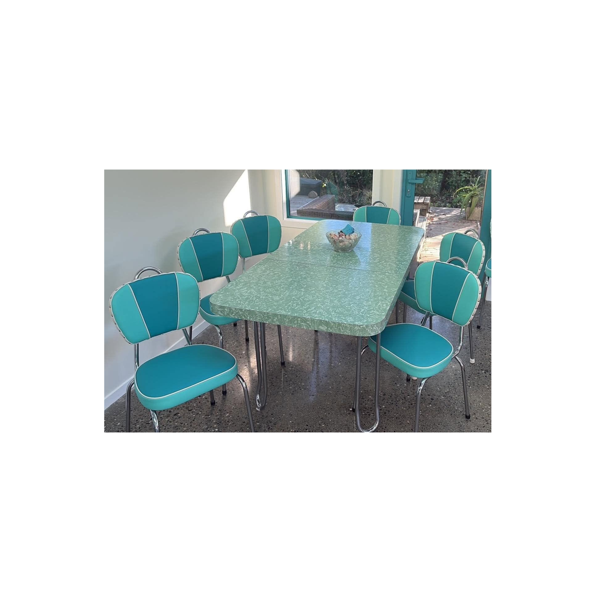 Vickie Davis designs and creates Functional Art by Upcycling retro New Zealand Furniture