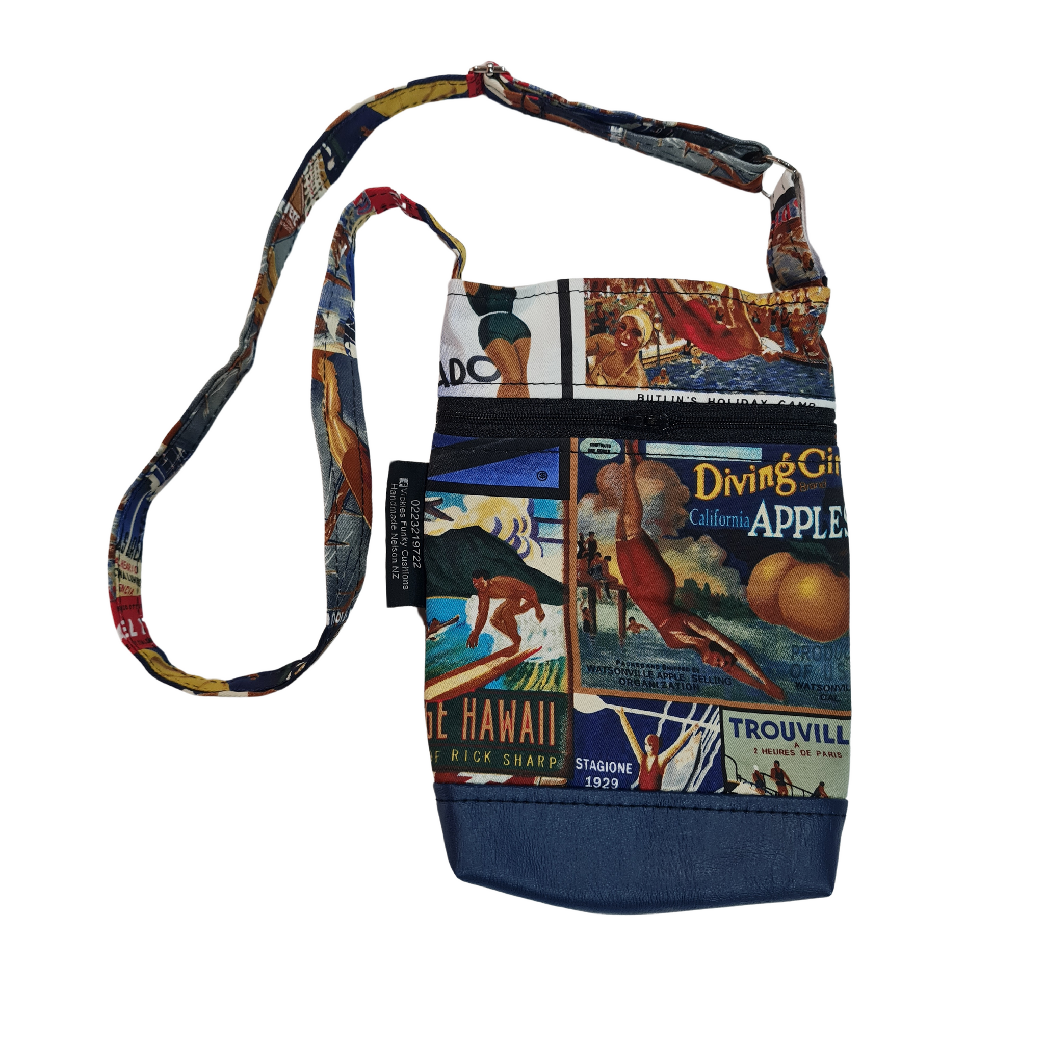 Diver / Surfer Retro Styles / Mini Shoulder Bag