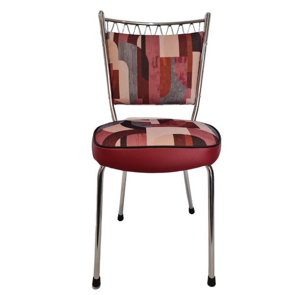 Retro Chrome Chairs "Set of 4"