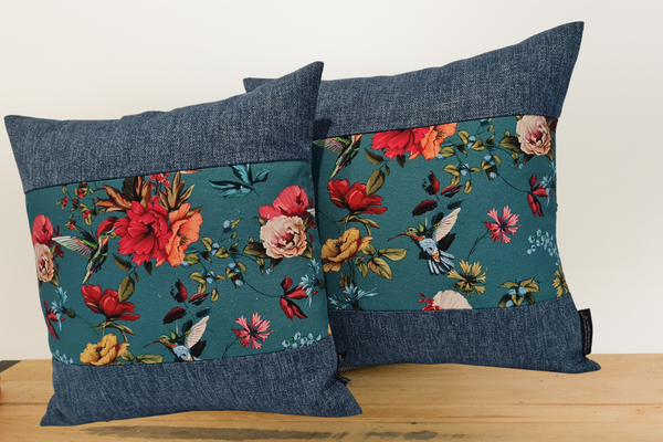 Hummingbird Cushion Cover - Keylargo Ocean