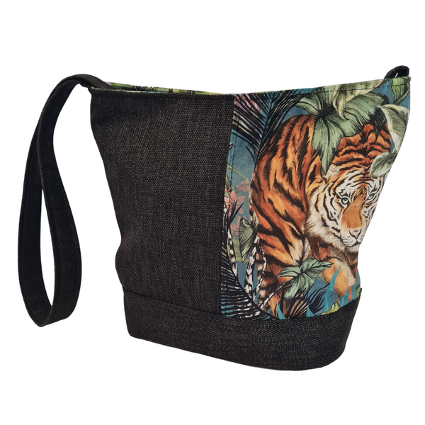 Bucket bag - Velvet Tiger - Shoulder Bag