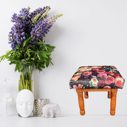 Footstool / Seat Wooden Base NZ MADE