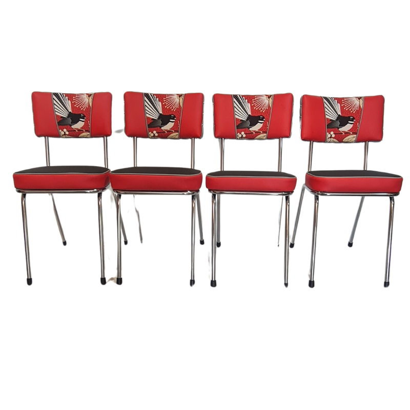 Chrome Chairs "Set of 4" (Fantails)