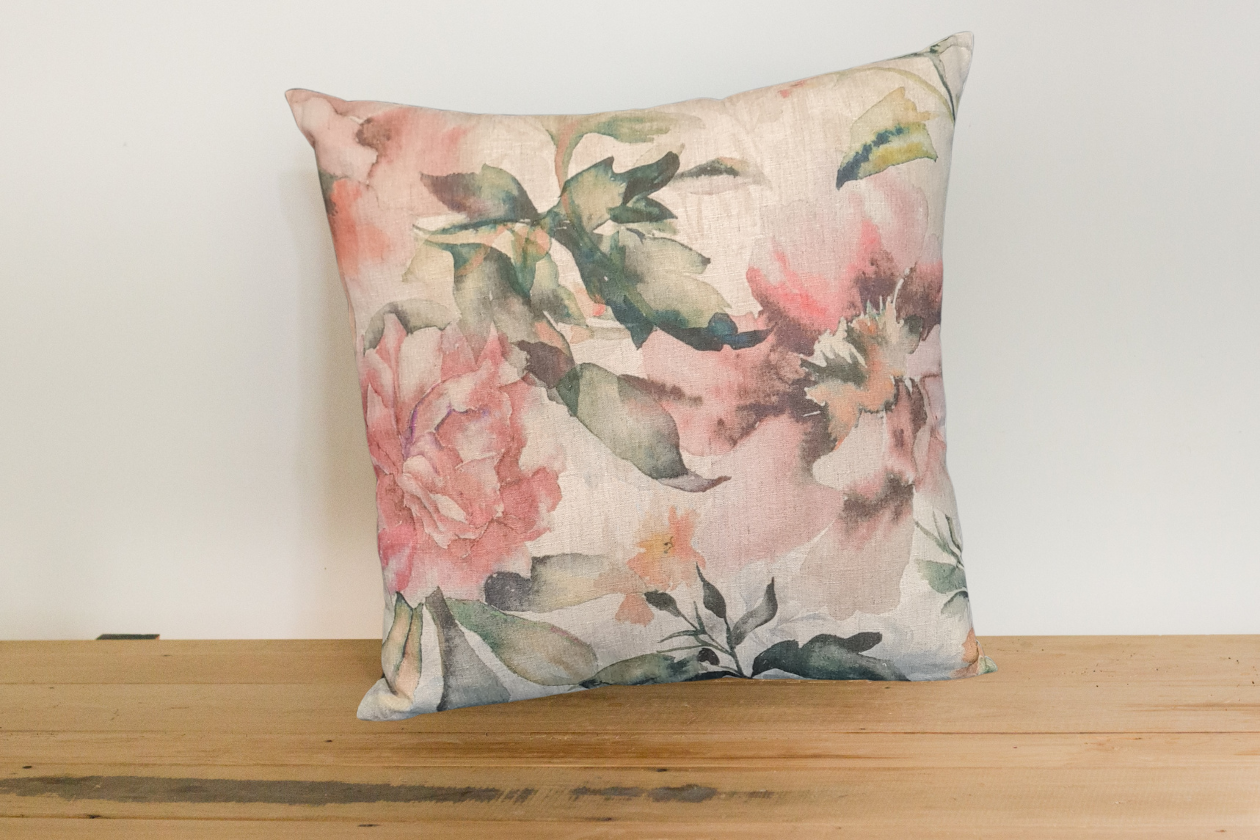 Floral Cushion Cover
