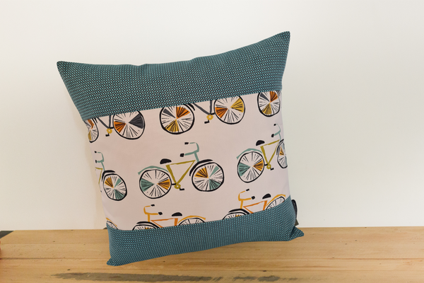 Bicycle Cushion Cover - 3 colours - Gili Boarder