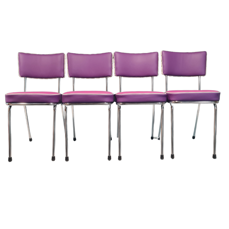 Chrome Chairs "Set of 4"