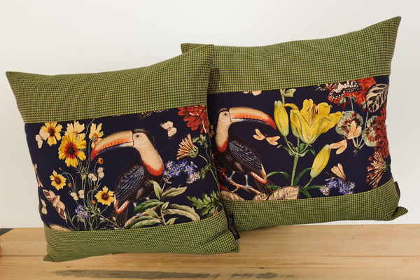 Toucan Cushion Covers - Gili Frog (Pair)
