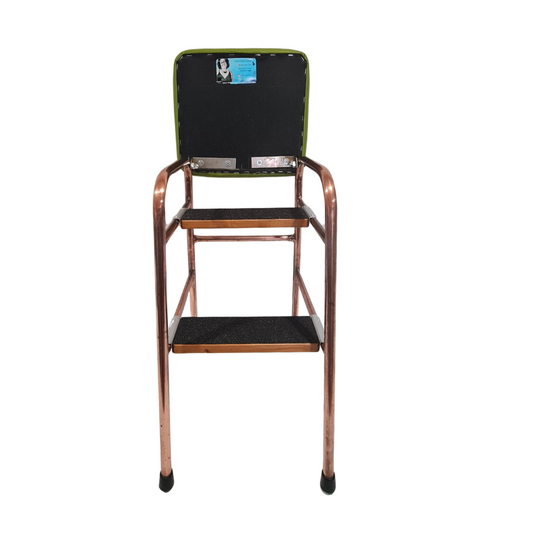 Retro Copper Step Stool - Seat