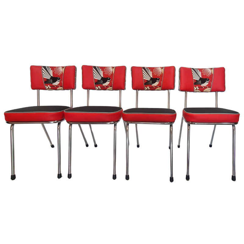 Chrome Chairs "Set of 4" (Fantails)