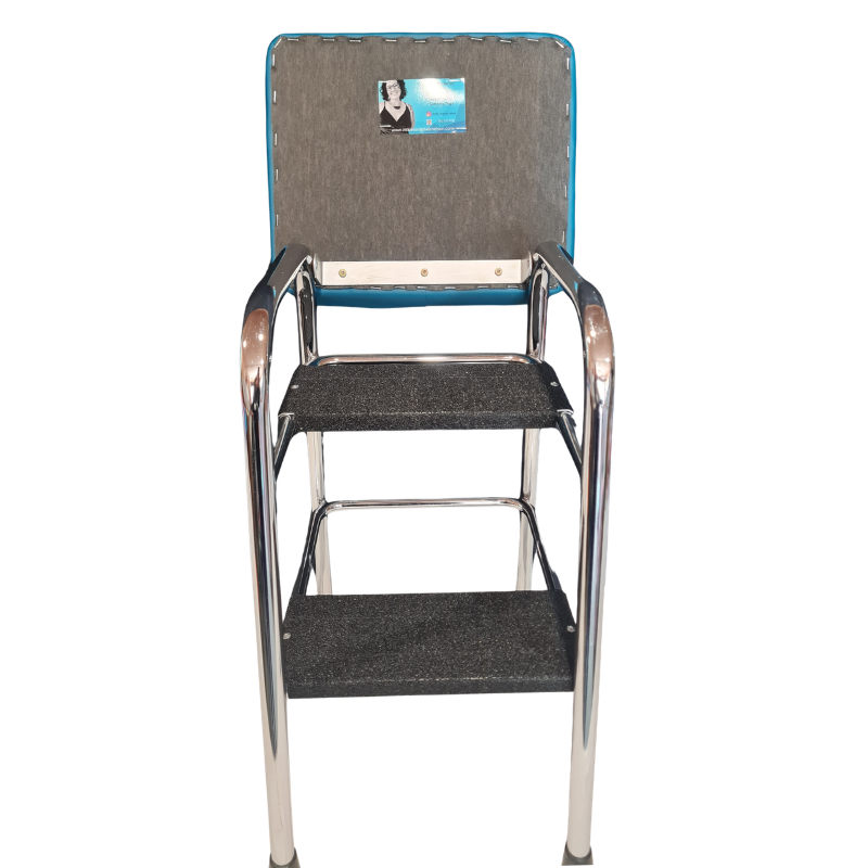 1960s Retro Chrome Step Stool – Flowerbomb Fabric